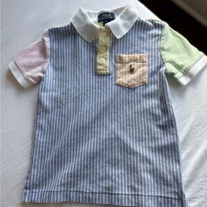 Polo by Ralph Lauren Kids Pastel Striped Polo Shirt